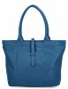 Torebka Damska XL typu Shopper Bag firmy Herisson Jasno Niebieska
